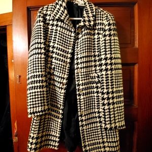 Tommy Hilfiger Harringbone womens coat size large